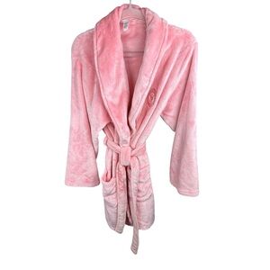 Victoria's Secret Blush Pink Plush Robe XL/XXL